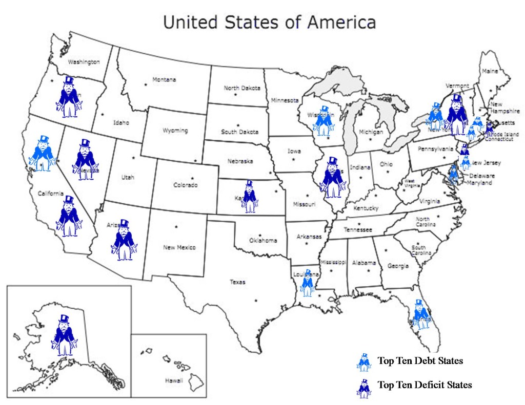 Blue Storm: Financial Hurricanes Striking Blue States